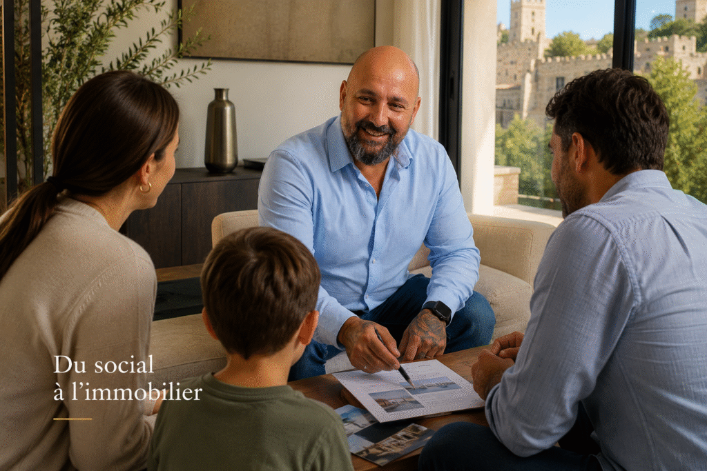 Du social à l'immobilier