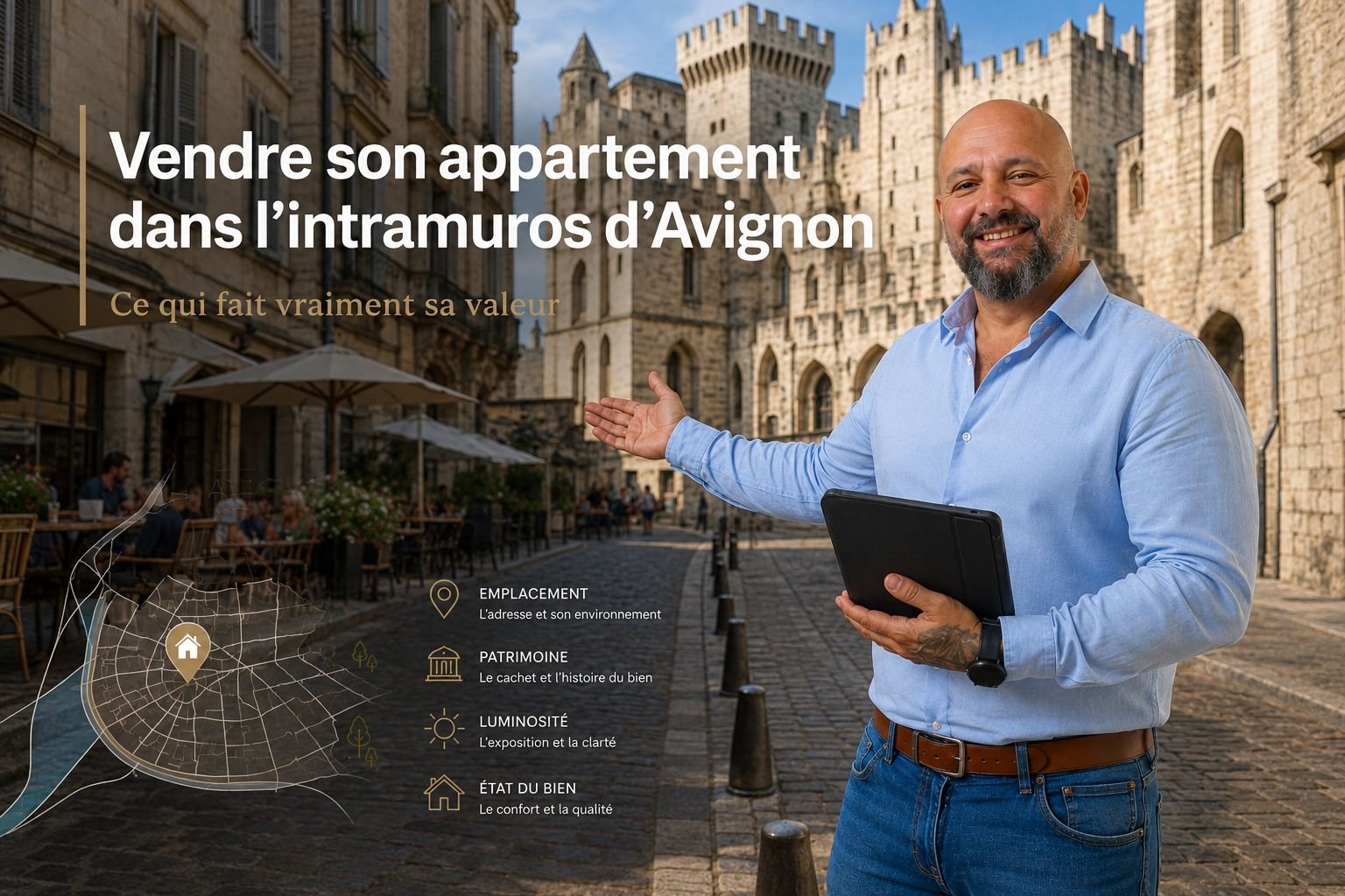 Intramuros Avignon — le cœur historique