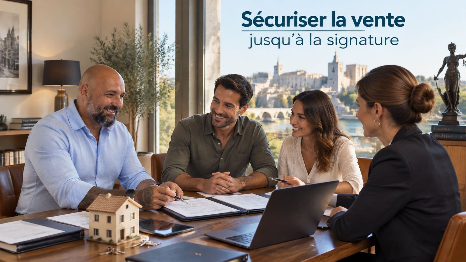 De la visite à la signature : sécuriser la vente de sa maison à Avignon