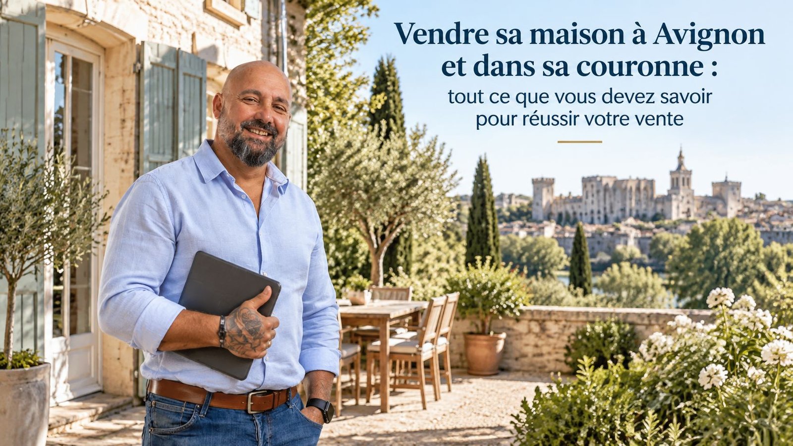 Vendre sa maison à Avignon et dans sa couronne avec Mickaël Hurtado, conseiller iad France